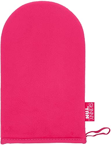 Skinny Tan Dual Use Double Sided Luxury Fake Tan Mitt Applicator | Reusable Self Tan Application Glove | Streak Free Self Tan | Super Soft & Wash