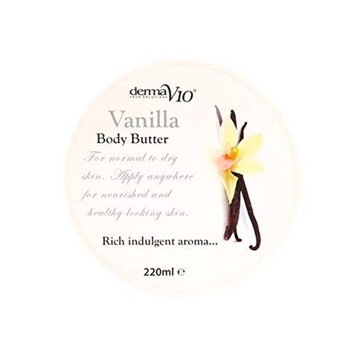 Derma V10 Vanilla Body Butter, 220 g
