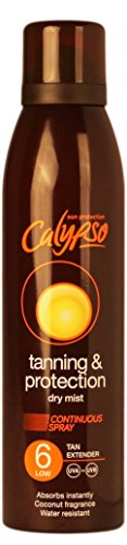 Calypso Tanning & Protection - Dry mist - Continuous Spray SPF 6