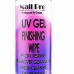 Uv Nail Gel Finishing Wipe, Sticky Residue Remover, Cleanser, Brush Cleaner (50Ml)