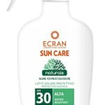 Ecran Lemonoil Vegan Protective Sun Milk Spray Naturals SPF30 with 100% Organic Algae Extract 300 ml