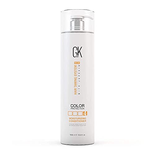 GK HAIR Global Keratin Moisturizing Hair Conditioner (100ml/3.4 Fl Oz) for Color Treated Dry Damaged Curly Frizzy Hair - Organic Paraben Sulfate