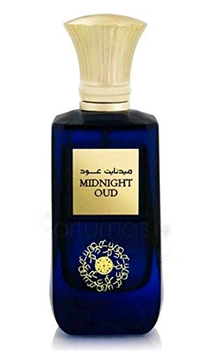 Midnight Oud 100ml | Eau de Arabian Parfum | Bergamot, Amber, Leather, Sandalwood Aroma (for Men and Women) (Unisex)