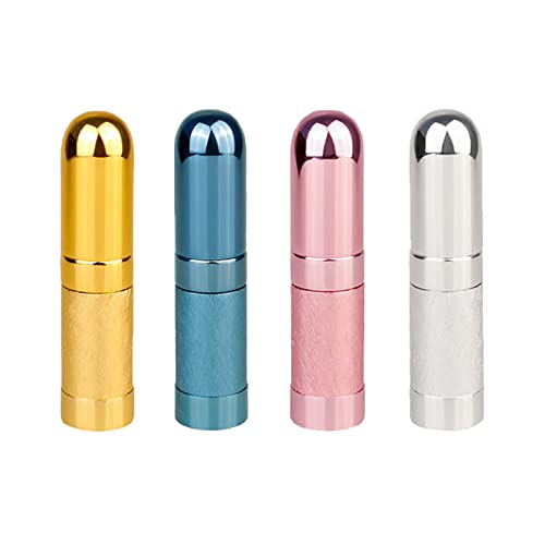 Mnixy 4 Pcs Perfume Spray Bottles 6ml Perfume Atomiser Bottles Mini Travel Perfume Atomisers for Home, Travel, Outdoor