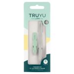 Truyu Tweezer Kit - Set of 2 Includes one Full Size Slant Tweezer and One Mini Slant Tweezer. Perfect for Facial Hair Removal For Women and Eyebr