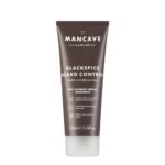 ManCave Blackspice Beard Control 100ml, Condition and style your beard with L-Arginine, Hemp oil and Shea Butter, Encourages beard growth, Vegan