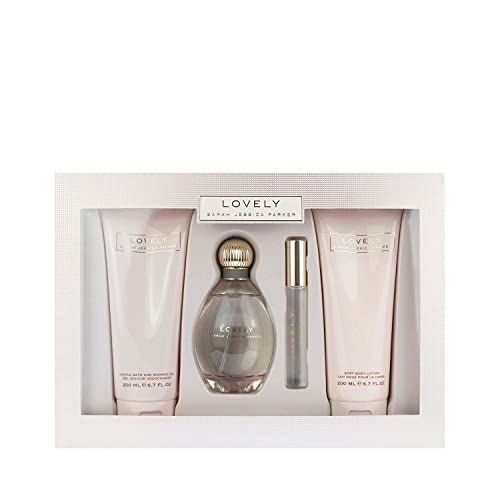 Sarah Jessica Parker Lovely Eau De Parfum Spray and Body Lotion, 50ml & 200 ml, set