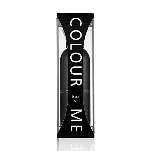 Colour Me Black - Fragrance for Men - 90ml Eau de Parfum, by Milton-Lloyd