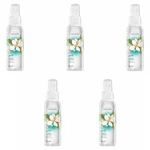5 x 100ml Jasmine Room or Body Mist - 100ml avon Jasmine spritz