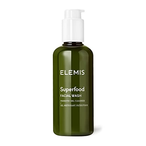 ELEMIS Superfood Facial Cleanse, Lightweight Daily Nutrient-Rich Deep Gel to Foam Cleanser Balances & Hydrates Sensitive Skin, Refreshing, Antiox