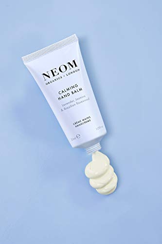 NEOM – Calming Hand Balm, 30ml | Lavender, Jasmine & Rosewood | Moisturising & Nourishing | Shea Butter |100% Natural Fragrance