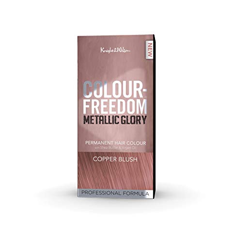 Colour Freedom Metallic Permanent Silver Blonde Conditioning Hair Dye. Infused with Shea Butter and Argan Oil for Ultra Glossy Conditioned Hair.