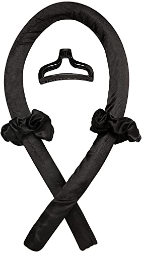 Coocnh Heatless Curling Rod Headband, Lazy Curler Set, No Heat Silk Curls Headband,Soft Foam Hair Rollers Wave Hair Curlers DIY Hair Styling Tool