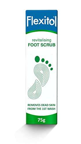 Flexitol Revitalising Foot Scrub for Softer, Smoother Feet, For Hard, Dead Skin - 75g