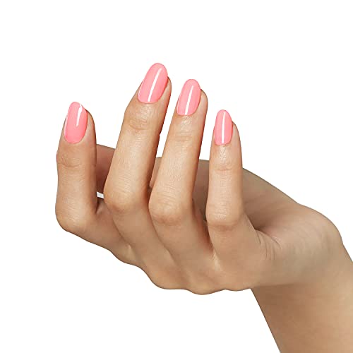 Bluesky Gel Nail Polish, Pink Glow A097, Coral, Light, Pink, Long Lasting, Chip Resistant, 10 ml (Requires Drying Under UV LED Lamp)