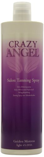 Crazy Angel Salon Tanning Spray Golden Mistress Light 6% DHA 1000ml
