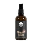 Surf Tan – Hydrating and Bronzing Lotion | 97% Natural | Subtle Self-Tanning Effect | Fair to Medium Skin | With Vitamin E | 100% Vegan (100ml)