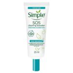 Simple Daily Skin Detox SOS Clearing with thyme, zinc, and witch hazel Booster long-lasting shine & blemish control 25ml - Packaging May Vary