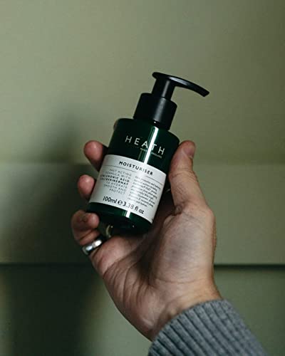 Heath Moisturiser for Men - Fast Acting Face Moisturiser - With Hyaluronic Acid and Soliberine NAT - To Hydrate and Protect Your Skin From Damage
