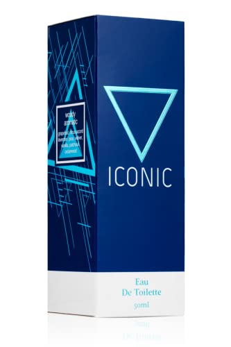 MILTON-LLOYD ICONIC Eau de Toilette Men 50ml, Perfume for Men, Luxury Fragrance - Mens Aftershave, Mens Eau de Toilette, Long Lasting Fragrance f