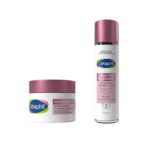 Cetaphil Night Cream, 50g, Healthy Radiance Face Brightening Moisturiser For Hyperpigmentation, With Niacinamide