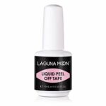 Lagunamoon Liquid Latex Peel Off Tape Skin Protector for Nail Art, 15ML 0.5 FL Oz, Pink