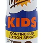 Malibu Kids High Protection Water Resistant SPF 50 Sun-Screen Continuous Lotion Spray, 175ml