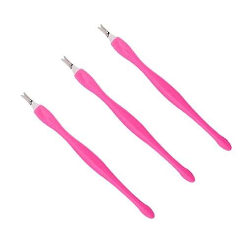 Lmyzcbzl Cuticle Trimmer, 3 Pcs Cuticle Remover, Cuticle Pusher, Nail Cuticle Remover, Nail Art Tools, Nail Cleaner Tool