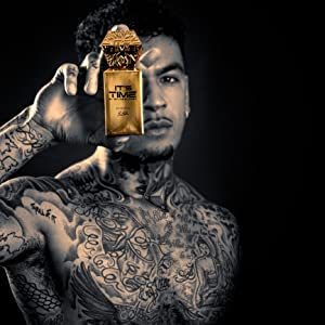 IT'S TIME By Bruce Buffer Mens Eau De Parfum, Aftershave For Men, 100ml