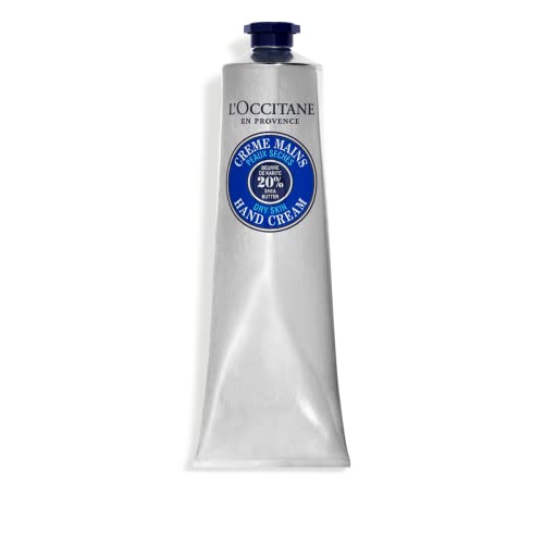 L'OCCITANE Shea Butter Foot Cream 150ml| Luxury Foot Care for Dry to Very Dry Feet|Nourishing and Softening|