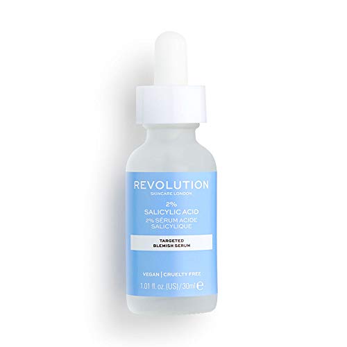 Revolution Skincare London, 2% Salicylic Acid BHA Anti Blemish, Serum, 30ml