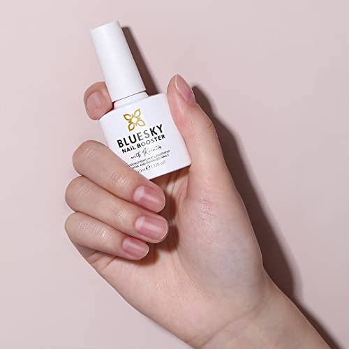 Bluesky Nail Booster with Keratin, Nail Strengthener, Repair for weak, damaged nails, with Jojoba Oil