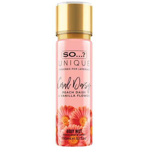 So…? Unique Womens White Blossom Body Mist Fragrance Spray 150ml