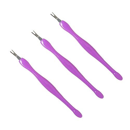 Lmyzcbzl Cuticle Trimmer, 3 Pcs Cuticle Remover, Cuticle Pusher, Nail Cuticle Remover, Nail Art Tools, Nail Cleaner Tool