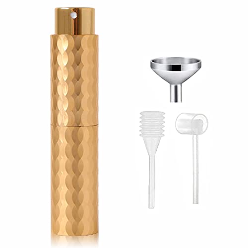 Perfume Atomiser, 8ml Travel Perfume Atomiser Refillable Mini Aftershave Empty Spray Bottle Small Perfume Atomizer Pods Portable Fragrance Contai