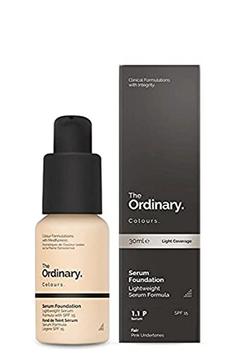 The Ordinary Serum Foundation SPF 15 Lightweight Pigment 1.2Y Light Yellow Undertones 30ml