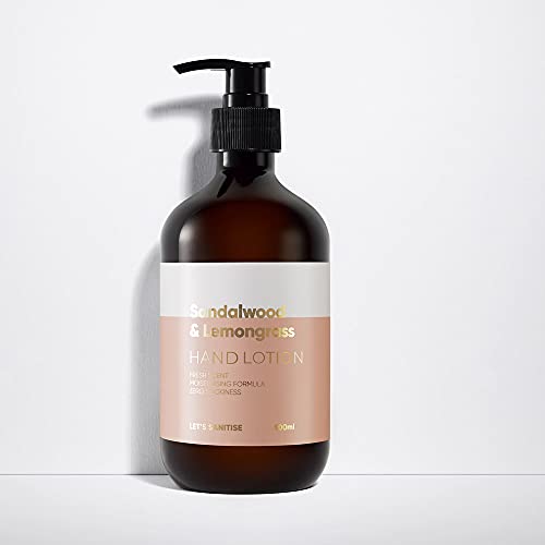 Sandalwood and Lemongrass Scented Moisturising Hand Lotion - 500ml