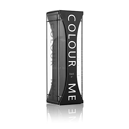 Colour Me Black - Fragrance for Men - 90ml Eau de Parfum, by Milton-Lloyd