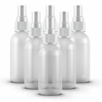 Lang Horn 6 PCS 100ML Spray Bottles Plastic Transparent Mist Spray Bottle empty spray bottle Travel bottle Refillable Small spray bottle small bo