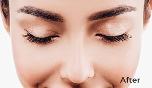 False Eyelashes, 10 Pairs False Eyelashes with Eyelash Glue Multipack Natural looking False Eyelashes Soft Reusable Fluffy Full Lashes Black Stri