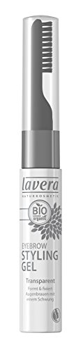 lavera Style and Care Eyebrow Gel - color transparent - eyebrow & eyelash gel - stunning eyebrows & color - gentle texture - natural cosmetics -