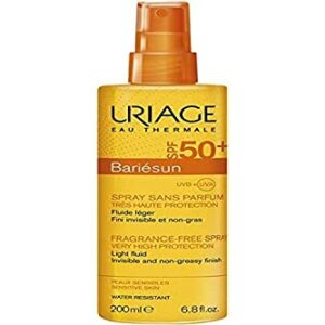 Uriage Bariesun Fragrance-Free Spray 200ml SPF 50+ Sensitive Skin - Oil-Free