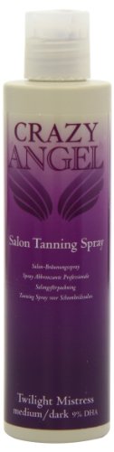 Crazy Angel Salon Tanning Spray Twilight Mistress Medium / Dark 9% DHA 200ml