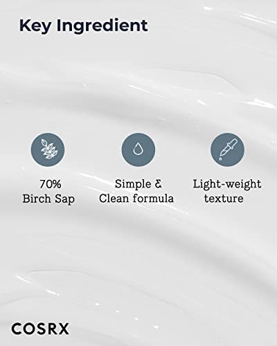 COSRX Daily Acne Facial Moisturizer with Birch Sap, 3.38 fl.oz / 100ml, Hydrating moisturizer for all skin types, Korean skincare, Paraben free