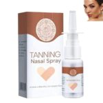 BronzeMist Tanning Nasal Spray, Sunless Spray, Deep Tan Dry Spray, Sunless Tanning Mist, Self Tanning Facial Mist, Natural Looking Tan (1pc)
