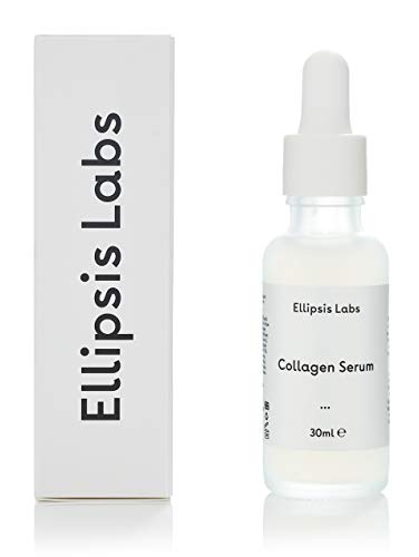 Collagen Serum by Ellipsis Labs. Anti ageing peptide serum with collagen-boosting properties for improving fine lines and wrinkles. 30ml / 1 fl.o