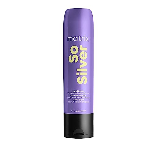 Matrix Hair Conditioner, For Blondes, Greys and Silvers, Tones + Neutralises, Total Results, So Silver