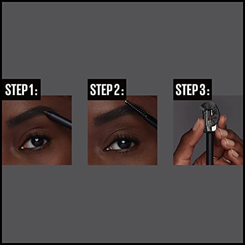 Maybelline Tattoo Brow Semi Permanent 36HR Eyebrow Pencil Longlasting Thicker Fuller Eyebrows, Blonde 02, 1 Count (Pack of 1)