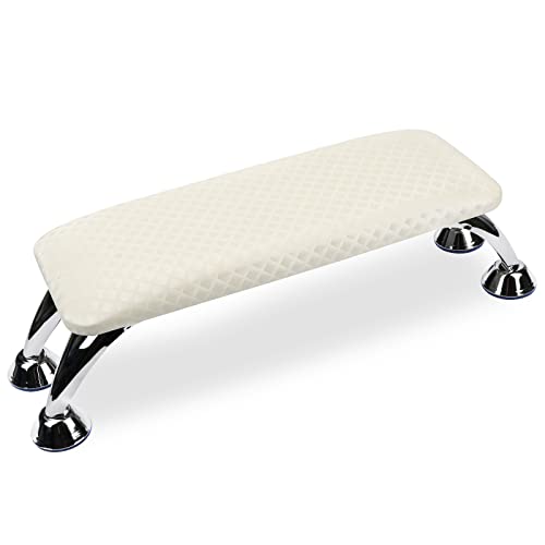 LIONVISON Nail Arm Rest Hand Pillow, Micro Fiber Leather Manicure Hand Cushion Stand Nail Rest Cushion Non-Slip Nail Rest Cushion Table Desk Stat