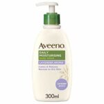 Aveeno Daily Moisturising Lotion Lavender Aroma, Moisturises for 24 hours, For Normal to Dry Skin, 300 ml